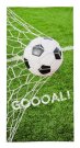 Osušky,ručníky, ponča, župany plážové osušky - DETEXPOL Osuška Fotbal gól Bavlna - Froté, 70/140 cm DETEXPOL Osuška Fotbal gól Bavlna - Froté, 70/140 cm
