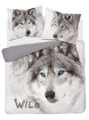 Povlečení fototisk - DETEXPOL Francouzské povlečení Husky Bavlna, 220/200, 2x70/80 cm DETEXPOL Francouzské povlečení Husky Bavlna, 220/200, 2x70/80 cm