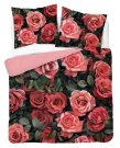 Povlečení fototisk - DETEXPOL Francouzské povlečení 3D Růže micro Polyester - mikrovlákno, 220/200, 2x70/80 cm DETEXPOL Francouzské povlečení 3D Růže micro Polyester - mikrovlákno, 220/200, 2x70/80 cm