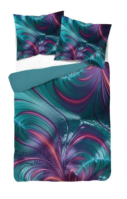 Povlečení klasické vzory - DETEXPOL Francouzské povlečení 3D Květy fialové micro Polyester - mikrovlákno, 220/200, 2x70/80 cm DETEXPOL Francouzské povlečení 3D Květy fialové micro Polyester - mikrovlákno, 220/200, 2x70/80 cm - Povlečení klasické vzory