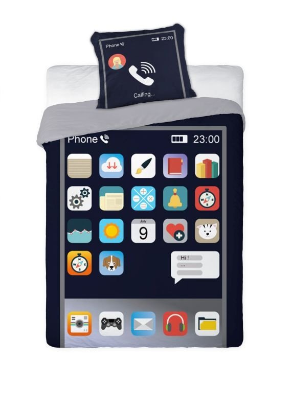 Povlečení pro teenagery - Povlečení Telefon 140/200, 70/90 Povlečení Telefon 140/200, 70/90 - Povlečení pro teenagery