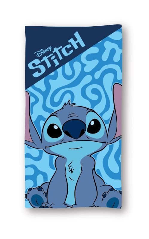 Osušky,ručníky, ponča, župany - plážové osušky - FARO Osuška Lilo and Stitch blue Bavlna - Froté, 70/140 cm FARO Osuška Lilo and Stitch blue Bavlna - Froté, 70/140 cm - plážové osušky