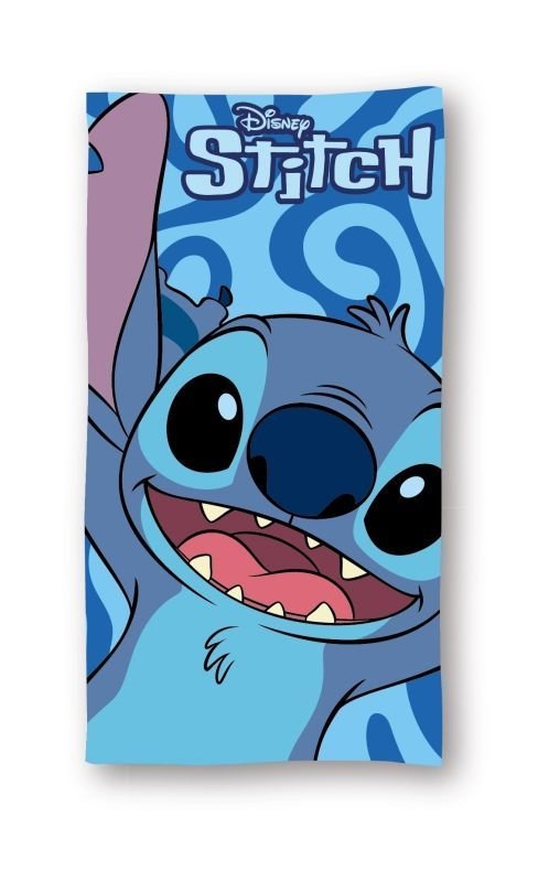 Osušky,ručníky, ponča, župany - plážové osušky - FARO Osuška Lilo and Stitch portrét Bavlna - Froté, 70/140 cm FARO Osuška Lilo and Stitch portrét Bavlna - Froté, 70/140 cm - plážové osušky