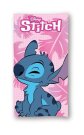 Osušky,ručníky, ponča, župany plážové osušky - FARO Osuška Lilo and Stitch pink Bavlna - Froté, 70/140 cm FARO Osuška Lilo and Stitch pink Bavlna - Froté, 70/140 cm