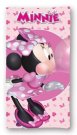 Osušky,ručníky, ponča, župany plážové osušky - FARO Osuška Minnie mašličky Bavlna - Froté, 70/140 cm FARO Osuška Minnie mašličky Bavlna - Froté, 70/140 cm