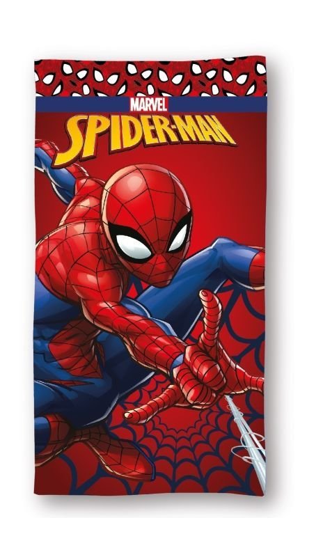 Osušky,ručníky, ponča, župany - plážové osušky - FARO Osuška Micro Spiderman pavučina Polyester, 70/140 cm FARO Osuška Micro Spiderman pavučina Polyester, 70/140 cm - plážové osušky