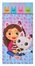 FARO Osuška Micro Gábinin kouzelný domek Polyester, 70/140 cm Osušky,ručníky, ponča, župany - plážové osušky