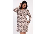 Dámské domácí šaty s dlouhým rukávem Isabela Ženy - Dámské noční košile - Dámské noční košile s dlouhým rukávem