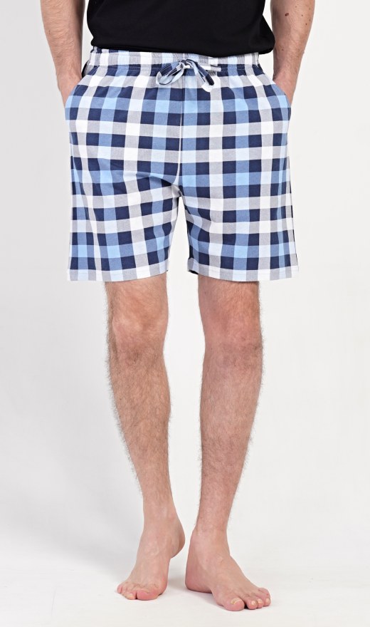 Pánské pyžamové šortky Samuel - Nadměrné pánské pyžamové kalhoty