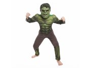 Dětský kostým Svalnatý Hulk s maskou 110-122 M