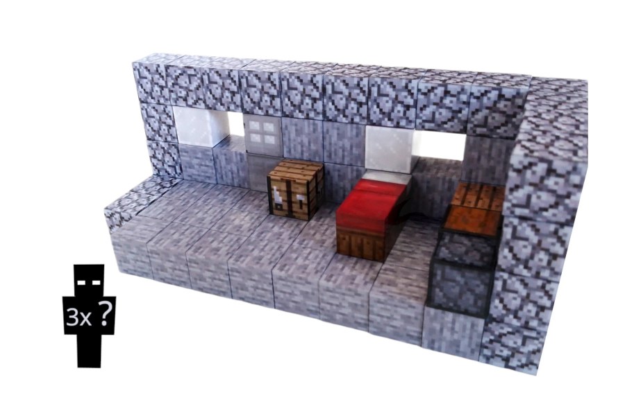 Hračky - Magnetické stavebnice - Magnetická stavebnice Minecraft Craftovací místnost 83ks Magnetická stavebnice Minecraft Craftovací místnost 83ks - Magnetické stavebnice