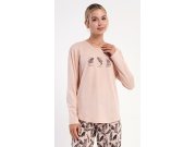 Dámské pyžamo dlouhé Isabela Ženy - Dámská pyžama - Dámská pyžama s dlouhým rukávem