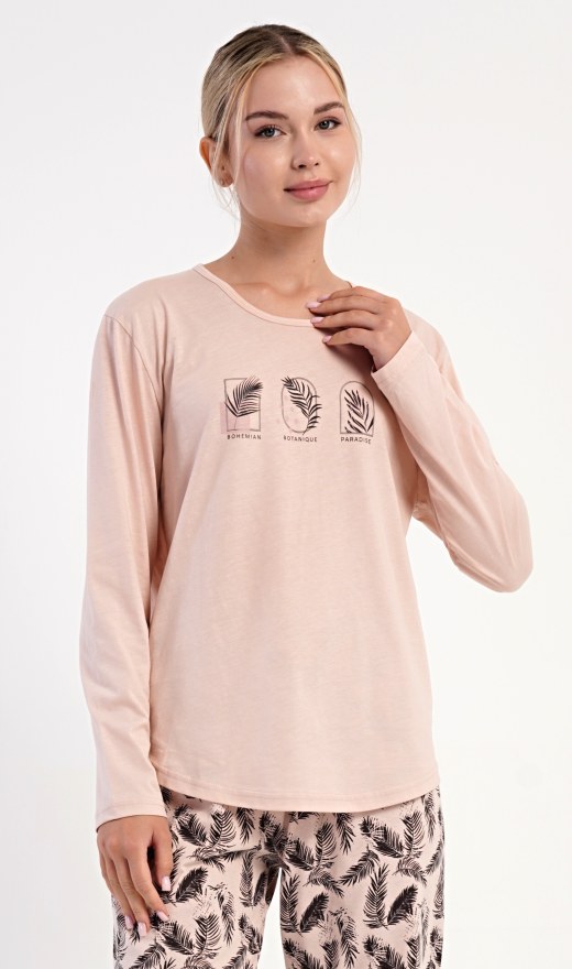 Ženy - Dámská pyžama - Dámská pyžama s dlouhým rukávem - Dámské pyžamo dlouhé Isabela Dámské pyžamo dlouhé Isabela - Dámská pyžama s dlouhým rukávem