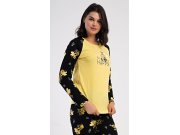 Dámské pyžamo dlouhé Včelka Ženy - Dámská pyžama - Dámská pyžama s dlouhým rukávem