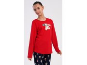 Dětské pyžamo dlouhé Méďa se šálou Děti - Holky - Dívčí pyžama - Dívčí pyžama s dlouhým rukávem