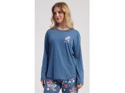 Dámské pyžamo dlouhé Tracy Ženy - Dámská pyžama - Nadměrná dámská pyžama - Nadměrná dámská pyžama s dlouhým rukávem