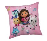 Polštářky - JERRY FABRICS Polštářek Gábinin kouzelný domek Polyester, 40/40 cm JERRY FABRICS Polštářek Gábinin kouzelný domek Polyester, 40/40 cm