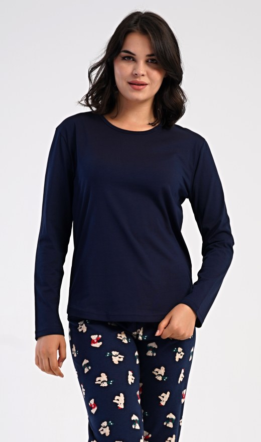 Dámské pyžamo dlouhé Sabrina - Dámská pyžama s dlouhým rukávem