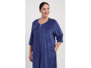 Dámské domácí šaty s tříčtvrtečním rukávem Alex