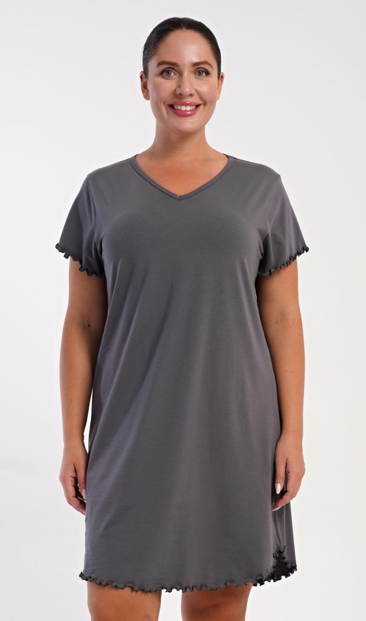 Dámská noční košile s krátkým rukávem Alexandra - Dámské noční košile