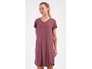 Dámská noční košile s krátkým rukávem Eliza Ženy - Dámské noční košile - Dámské noční košile s krátkým rukávem