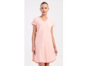 Dámská noční košile s krátkým rukávem Sandra Ženy - Dámské noční košile - Dámské noční košile s krátkým rukávem