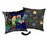 JERRY FABRICS Polštářek Minecraft Survival Mode Polyester, 40/40 cm Polštářky - polštářky s výplní