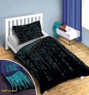 FARO Povlečení Matrix svítící Bavlna, 140/200, 70/90 cm Povlečení pro teenagery