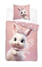 Dětské povlečení nelicenční - DETEXPOL Povlečení Princezna Zaječice Bavlna, 140/200, 70/80 cm DETEXPOL Povlečení Princezna Zaječice Bavlna, 140/200, 70/80 cm