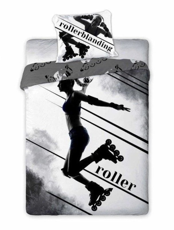 Povlečení fototisk - FARO Povlečení Sportivo Bruslařka Bavlna, 140/200, 70/90 cm FARO Povlečení Sportivo Bruslařka Bavlna, 140/200, 70/90 cm - Povlečení fototisk
