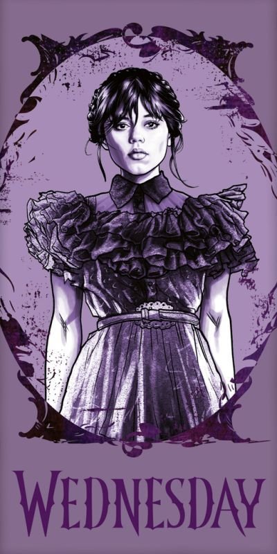 Osušky,ručníky, ponča, župany - plážové osušky - JERRY FABRICS Osuška Wednesday Purple Bavlna - Froté, 70/140 cm JERRY FABRICS Osuška Wednesday Purple Bavlna - Froté, 70/140 cm - plážové osušky