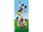 Fototapeta vliesová Mickey on rope FTDNV-5458, 90 x 202 cm Fototapety pro děti - Fototapety dětské vliesové