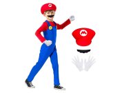Dětský kostým Super Mario Mario 110-122 M Párty a karneval - Dětské kostýmy