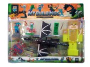 Kolekce figurek Minecraft My buildings sada 12 ks Hračky - Figurky a postavičky