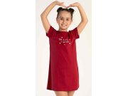 Dětská noční košile s krátkým rukávem Hvězdičky