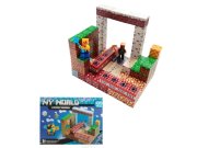 Magnetická stavebnice Minecraft TNT world 100ks