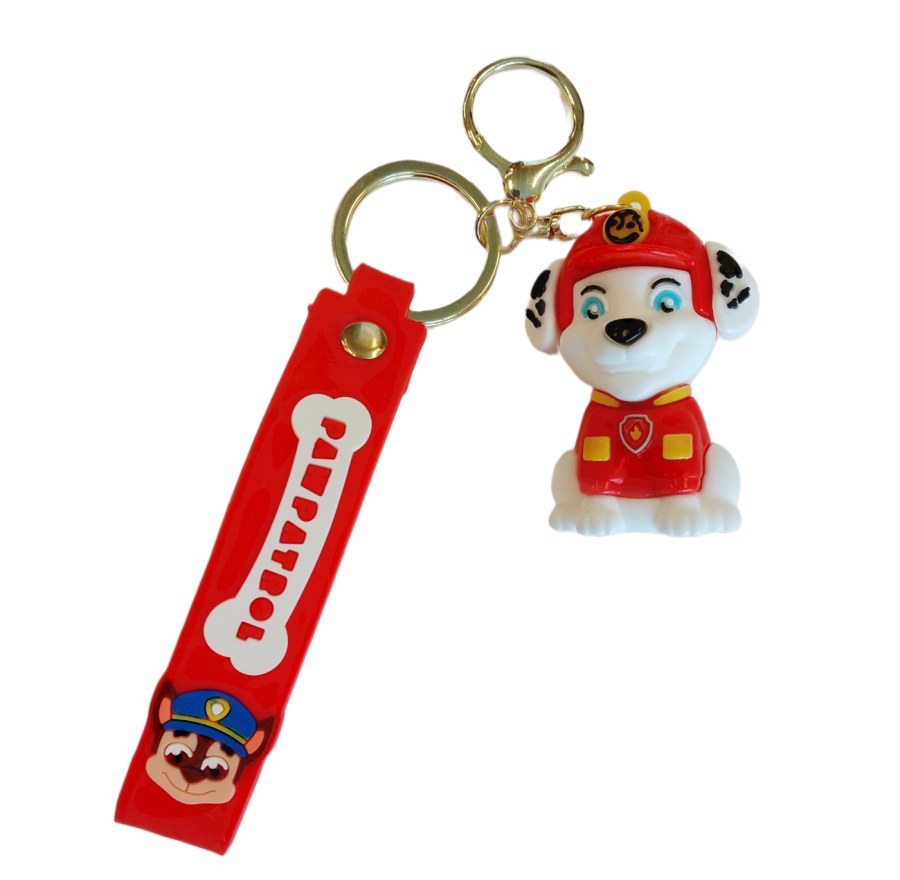 Dětská klíčenka Tlapková patrola Marshall s poutkem a karabinou - Přívěšky a klíčenky