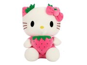 Plyšová hračka Hello Kitty s jahůdkou 22cm Hračky - Plyšové hračky