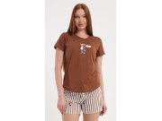 Dámské pyžamo šortky Bear Ženy - Dámská pyžama - Dámská pyžama šortky