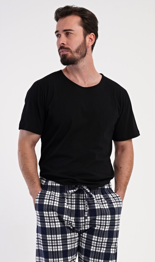 Pánské pyžamové kalhoty Lukáš - Nadměrné pánské pyžamové kalhoty