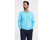 Muži Pánská pyžama Pánská pyžama s dlouhým rukávem - Pánské pyžamo dlouhé Freedom Pánské pyžamo dlouhé Freedom