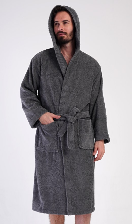 Pánský župan s kapucí Alex - Pánské župany