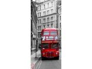 Fototapeta London bus FTNV-2898, rozměry 90 x 202 cm Fototapety vliesové