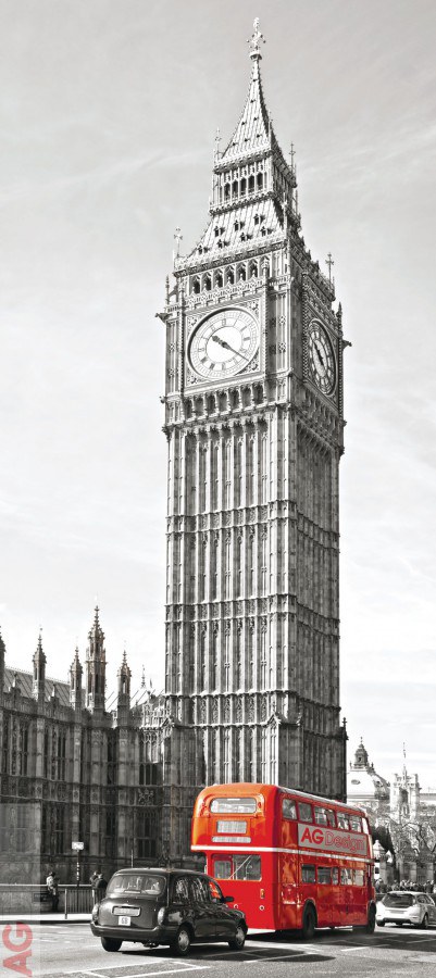 Fototapeta Big Ben FTNV-2911, rozměry 90 x 202 cm - Fototapety skladem