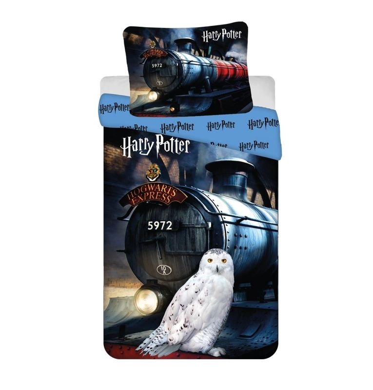 JERRY FABRICS Povlečení Harry Potter Hogwarts Express Bavlna, 140/200, 70/90 cm - Povlečení licenční