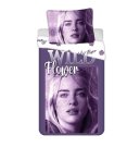 JERRY FABRICS Povlečení Billie Eilish Bavlna, 140/200, 70/90 cm