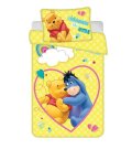 Povlečení do postýlky - JERRY FABRICS Povlečení do postýlky Medvídek Pú Smile baby Bavlna, 100/135, 40/60 cm JERRY FABRICS Povlečení do postýlky Medvídek Pú Smile baby Bavlna, 100/135, 40/60 cm