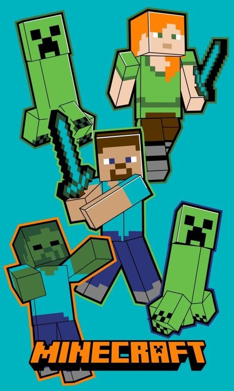 Osušky,ručníky, ponča, župany - JERRY FABRICS Dětský ručník Minecraft Crawler Bavlna - Froté, 50/30 cm JERRY FABRICS Dětský ručník Minecraft Crawler Bavlna - Froté, 50/30 cm - Osušky,ručníky, ponča, župany