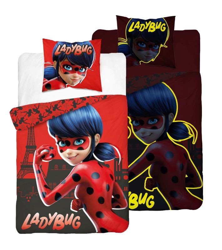 DETEXPOL Povlečení Kouzelná Beruška svítící Bavlna, 140/200, 70/80 cm - Povlečení licenční