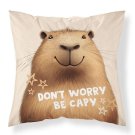 DETEXPOL Povlak na polštářek Kapybara micro Polyester, 40/40 cm Polštářky - povláčky na polštářky